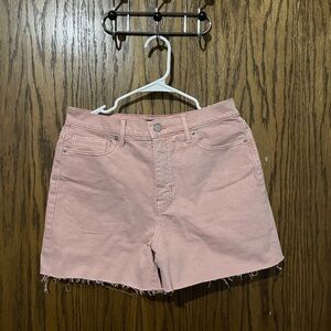 Pink Denim Women's Shorts